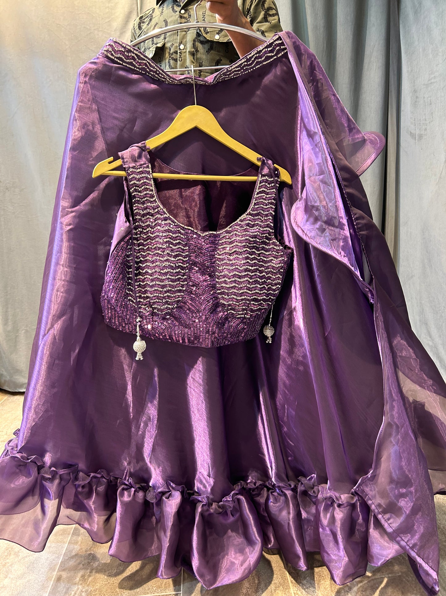 Lovely purple Lehenga