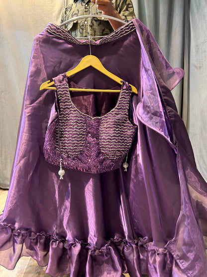 Lovely purple Lehenga