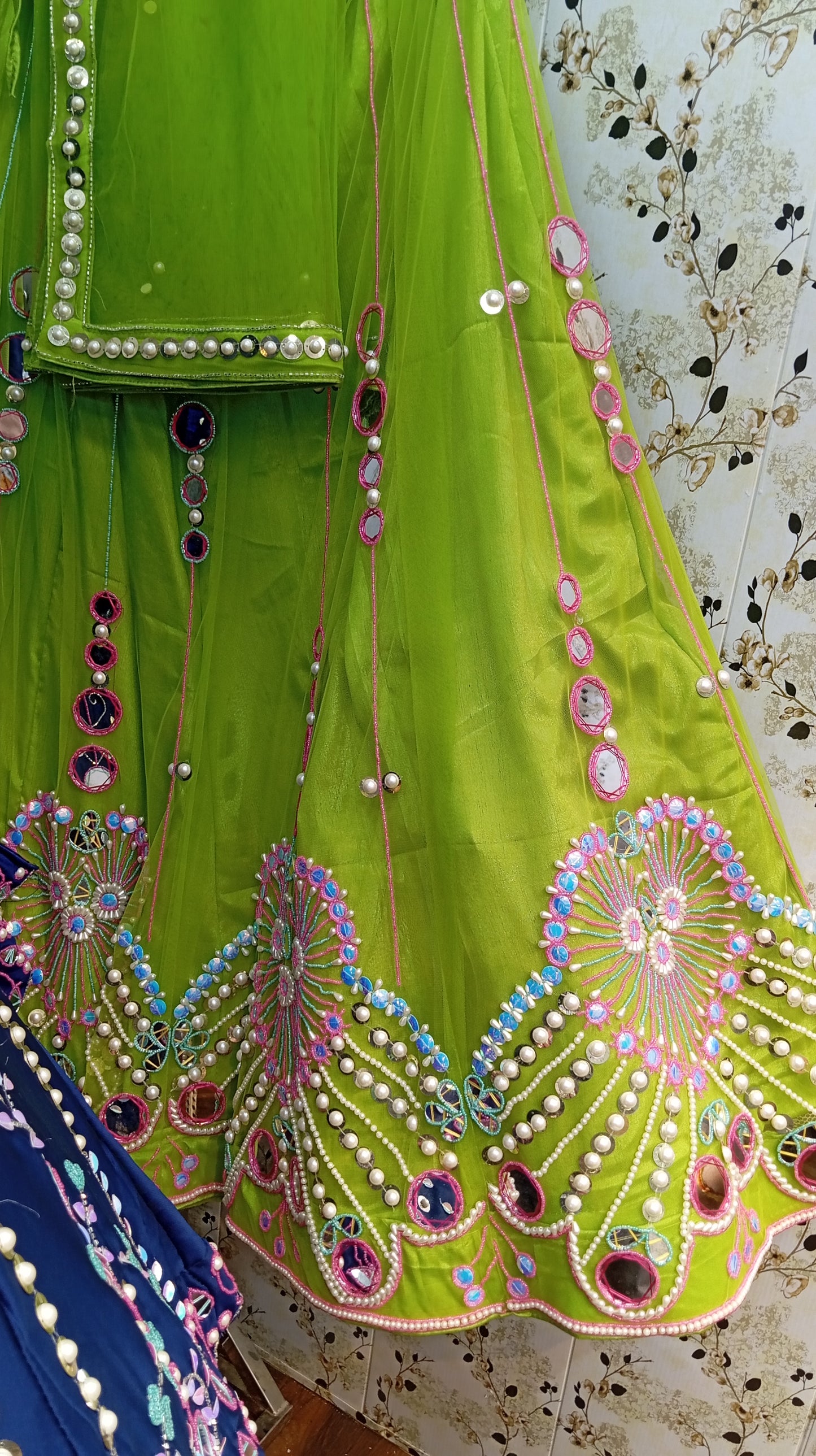 Awesome Green Lehenga