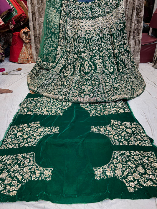 Stunning  Green lehenga