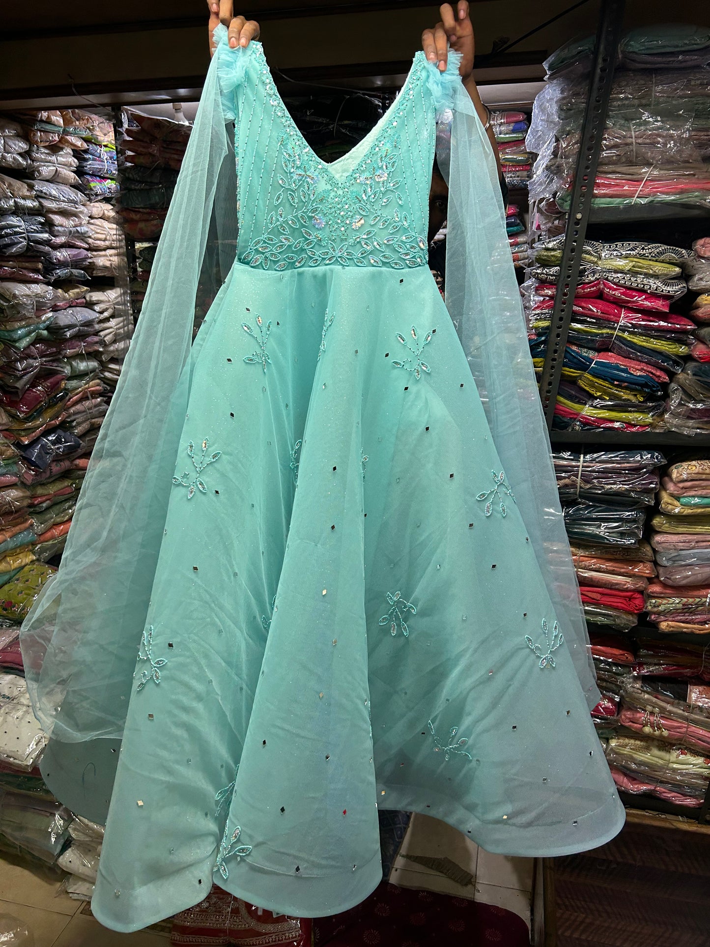 Beautiful Sky blue Gown