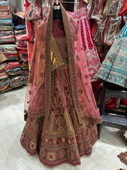 Awesome pink Lehenga