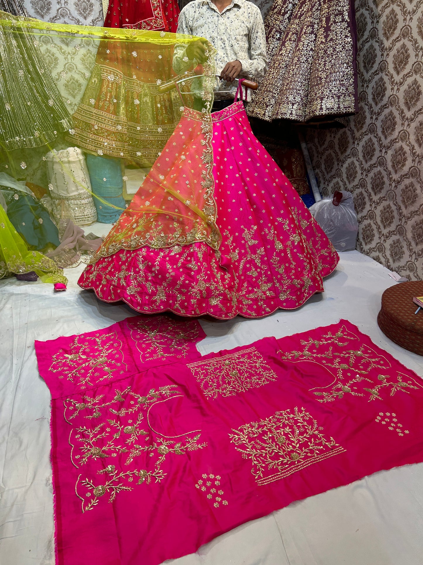 Stylish Girl pink Lehenga ♥️