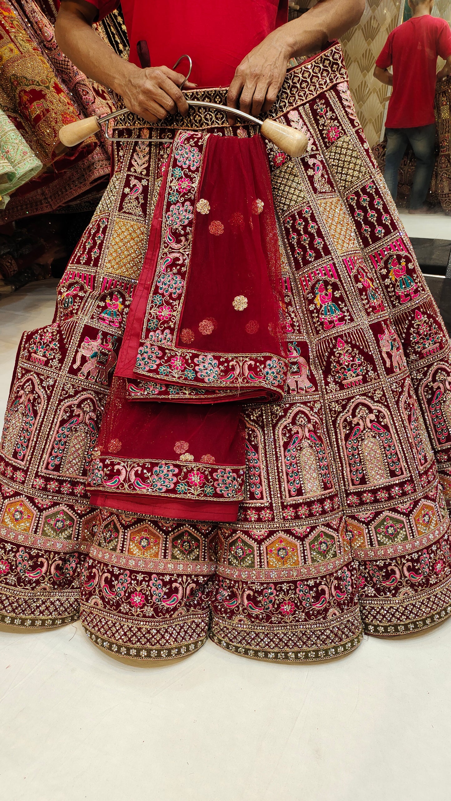 Royal Designer Bridal Ball Lehenga