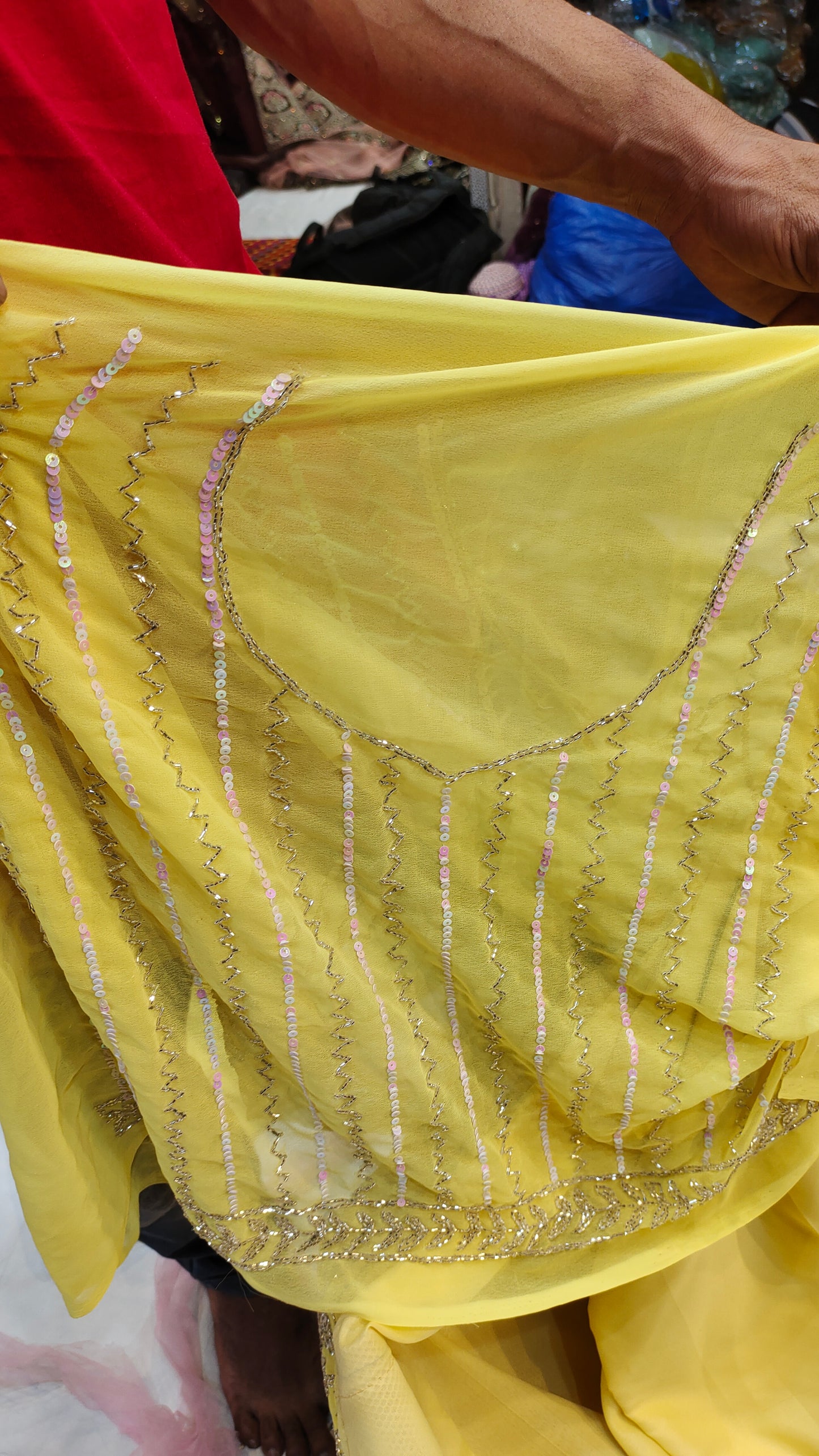 Haldi Mehendi Lehenga