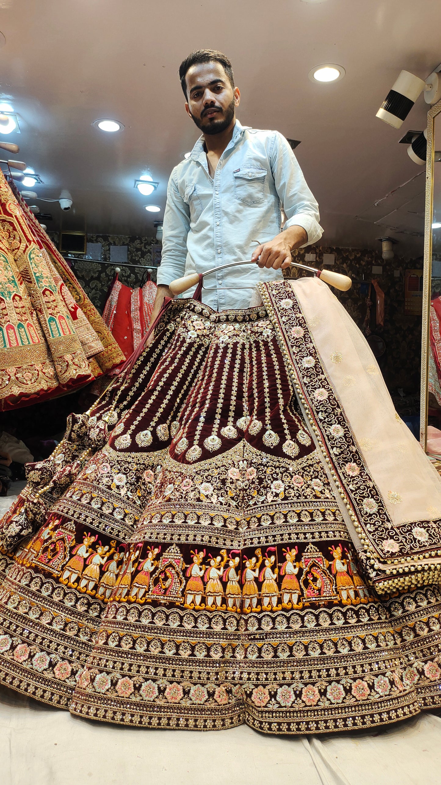 Doli Barat ball Lehenga