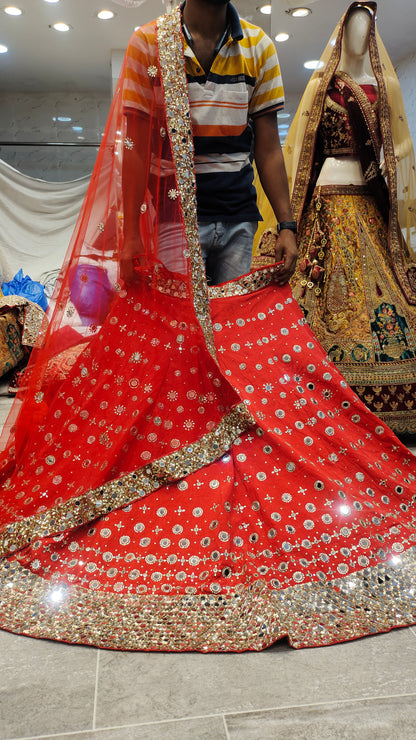 Mirror Lehenga