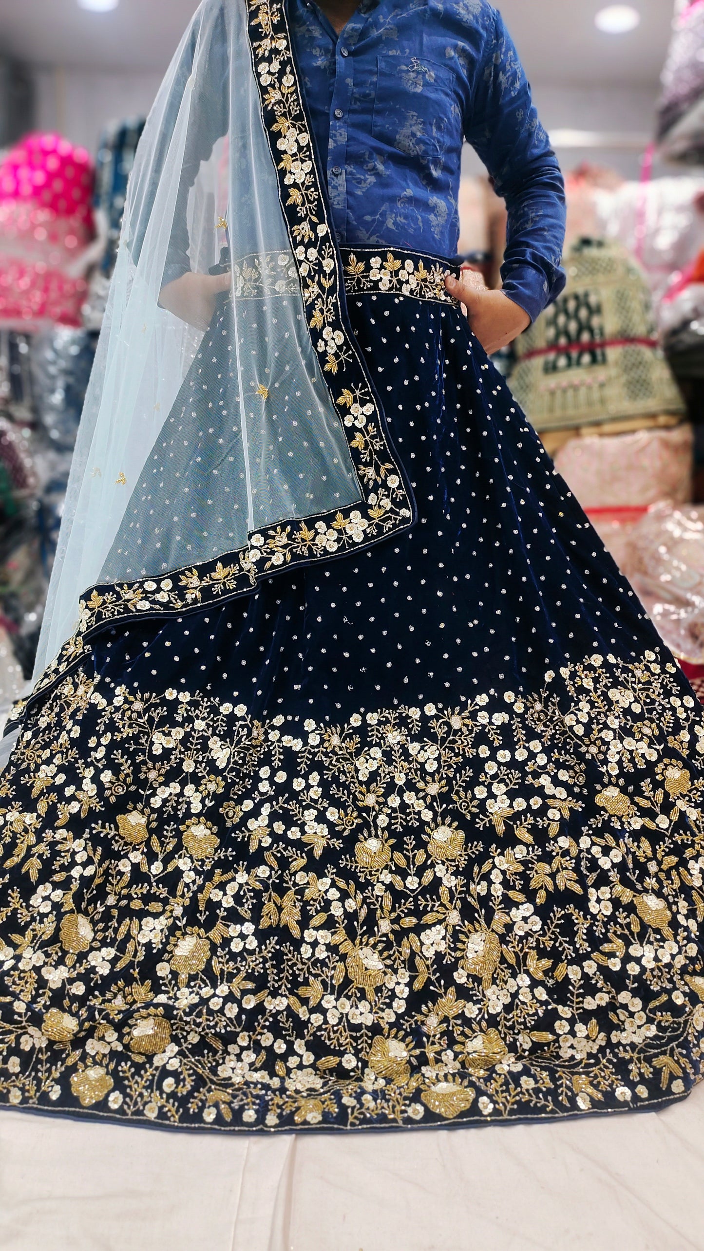 Lehenga fantástica