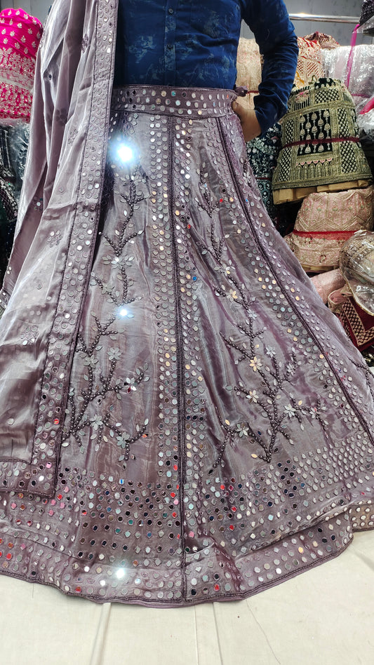 Lehenga de diseño real