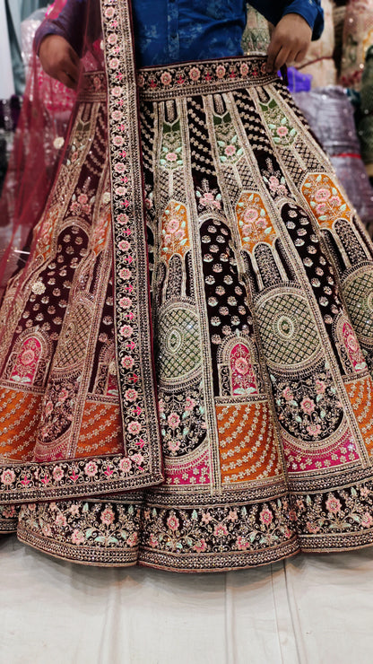 Heavy Bridal Design Lehenga ❤️