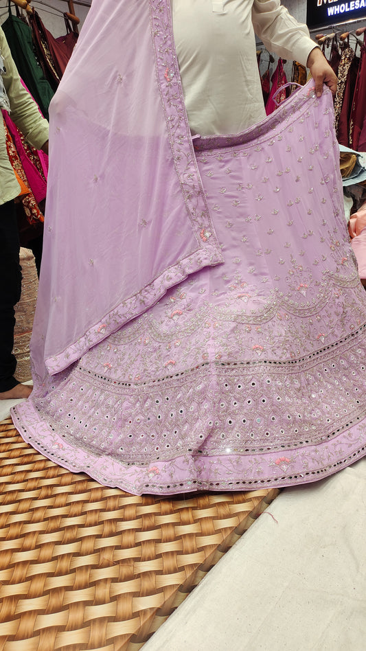 Preciosa lehenga rosa