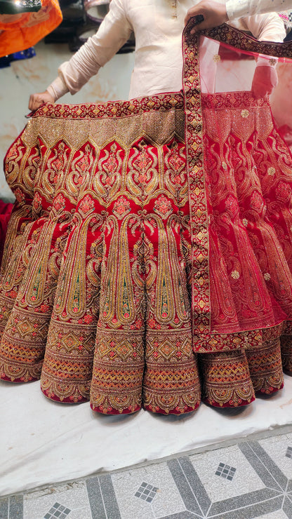 Peacock Bridal Lehenga