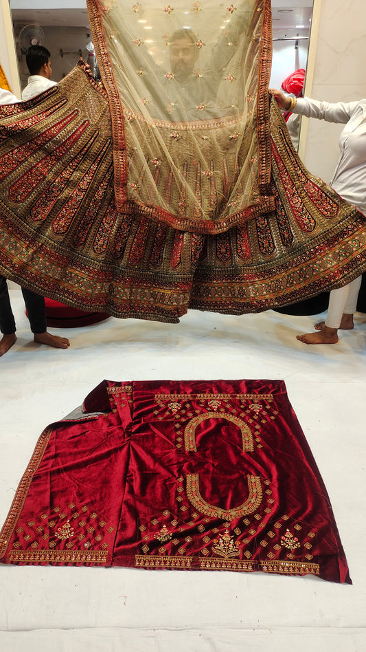 Diseñador Royal Rajwada Lehenga