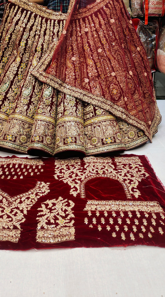 Lehenga de diseño Rajwada Fab