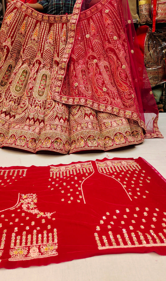 Lehenga de Doli Barat