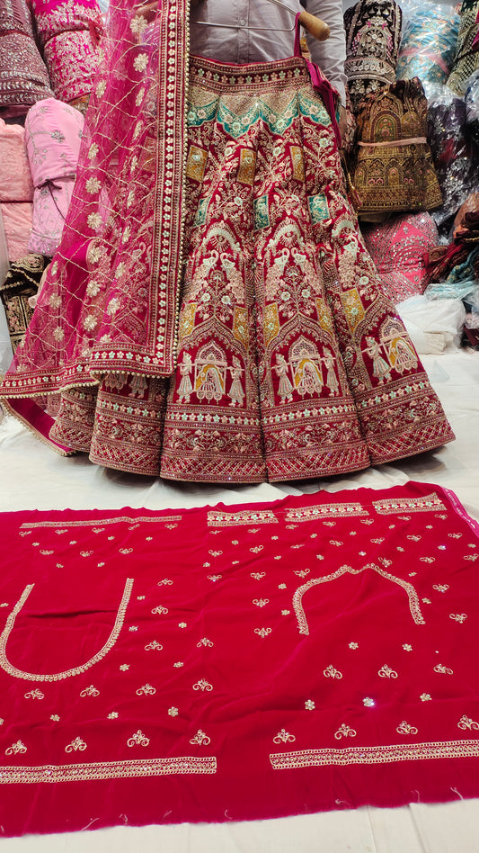 Lehenga de Doli Barat