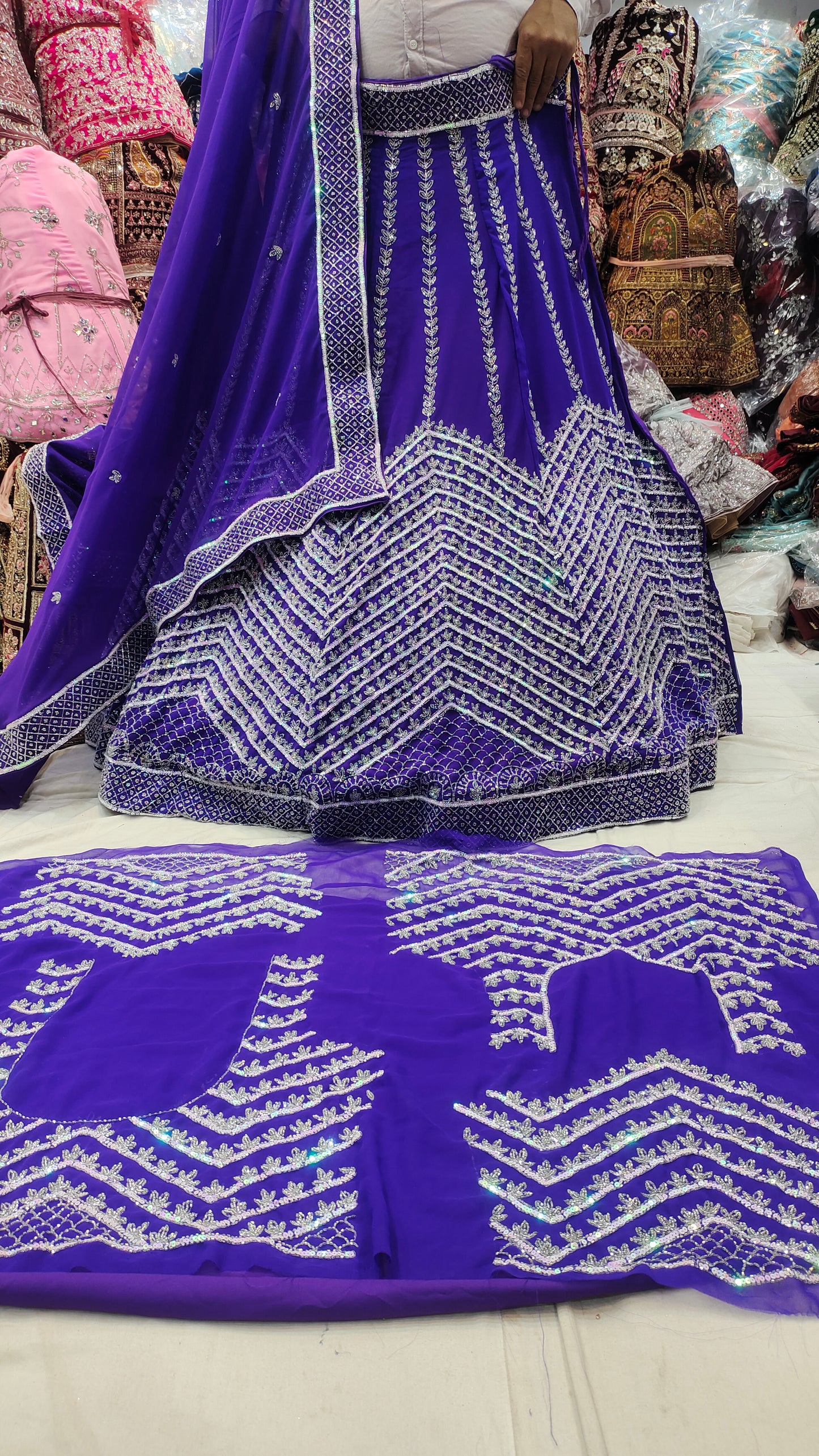 Purple Lehenga