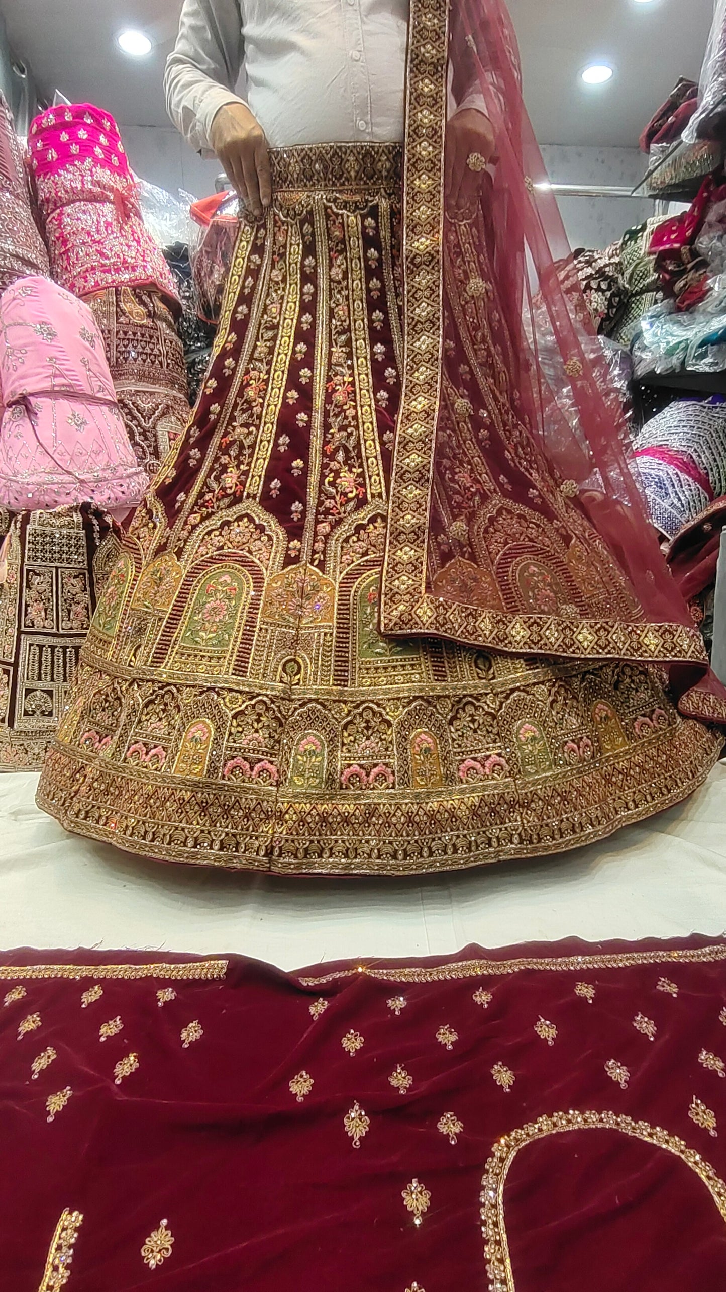 Heavy Bridal Tone Lehenga