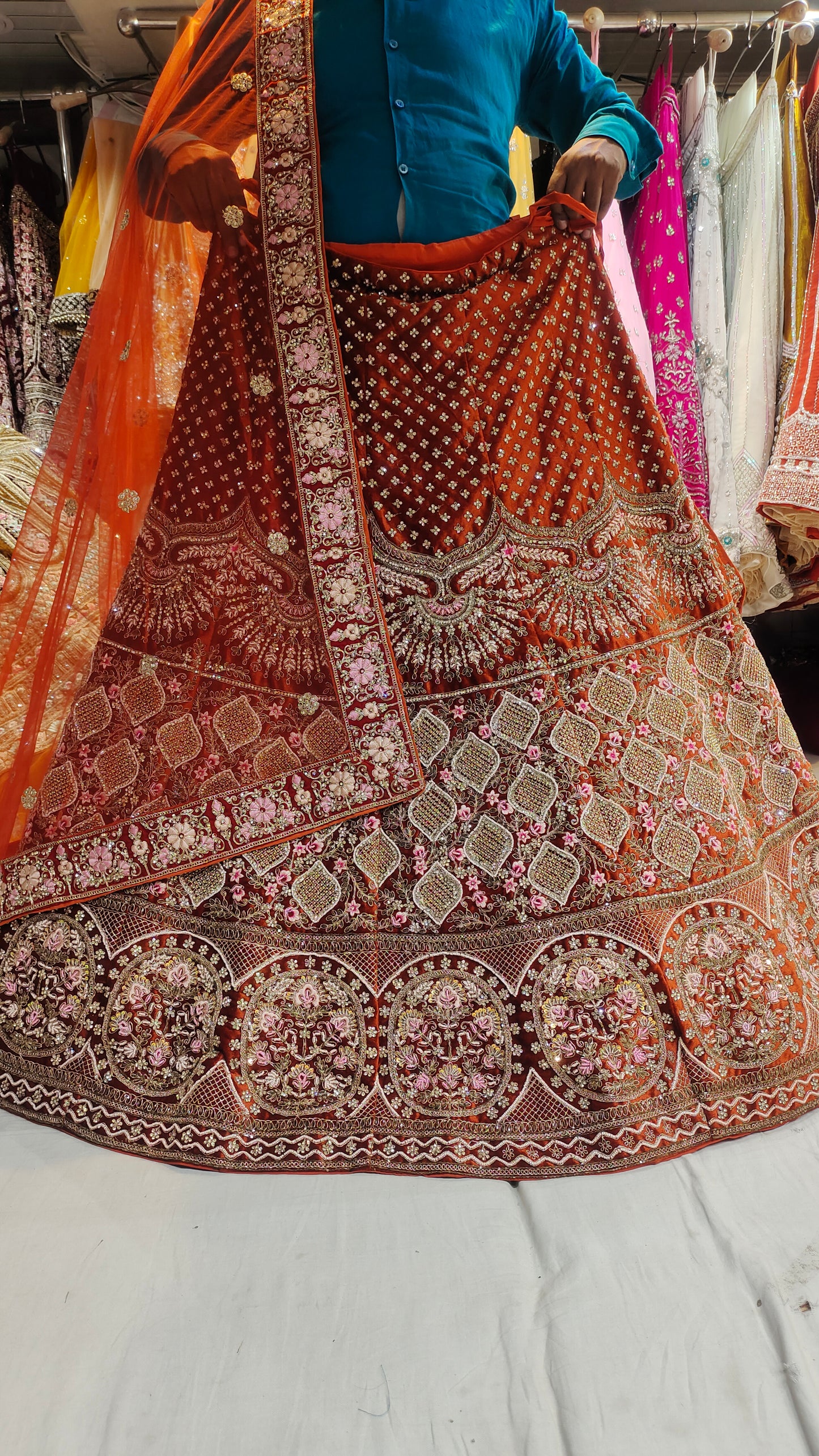 Awesome red Lehenga