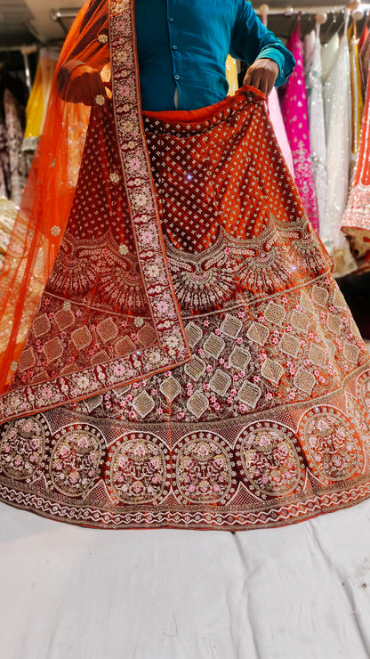 Awesome red Lehenga