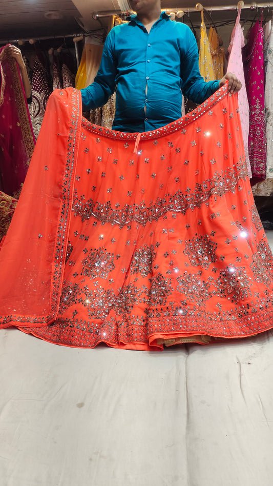 Amazing Mirror Lehenga