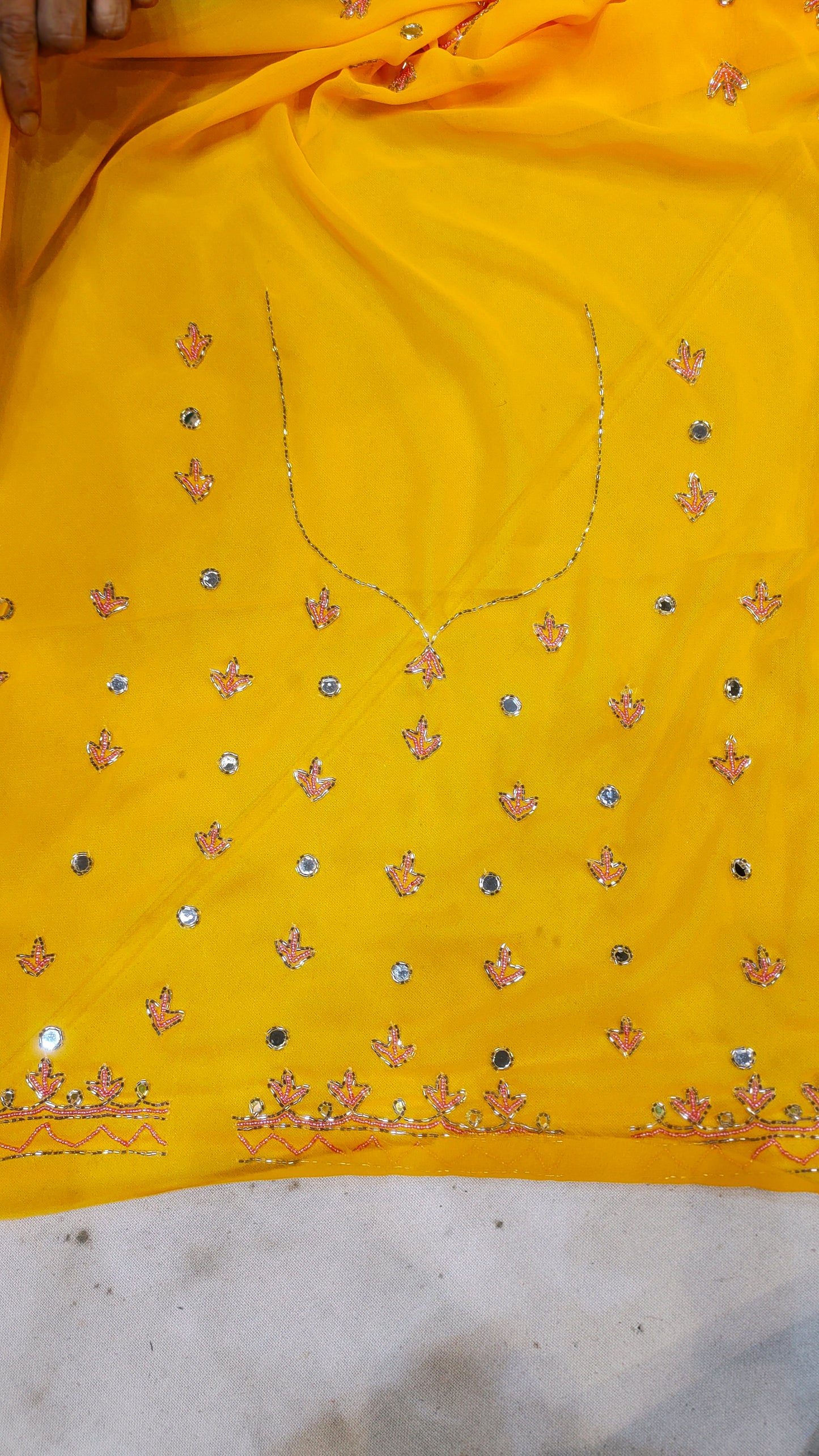 Haldi mehendi Lehenga