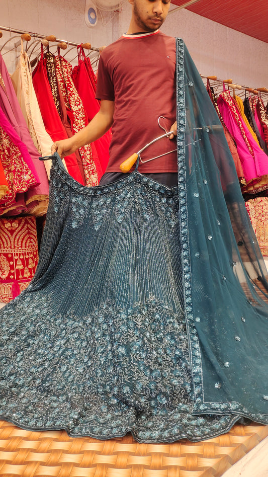 Lehenga asombrosa