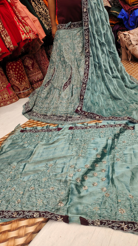 Lehenga de diseñador real