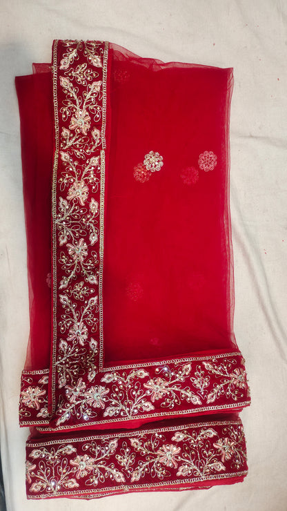 Doli Barat Red Rani Pink Lehenga 💖