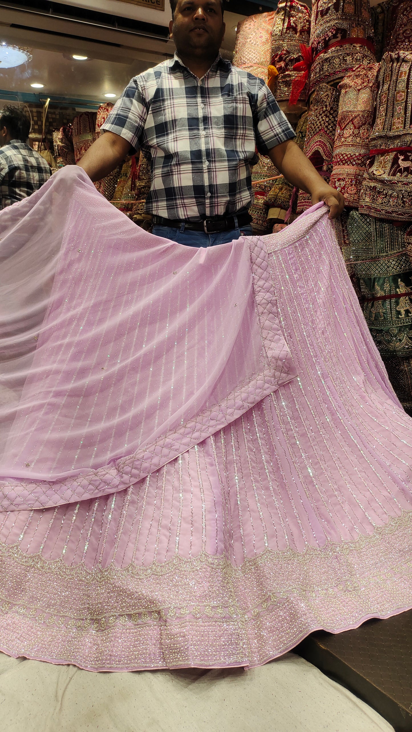 Sweet pink lehenga