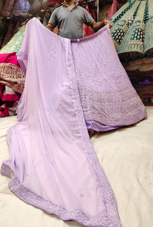 Purple Lehenga