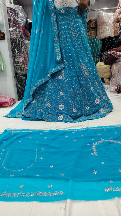 Blue Astonishing Lehenga 💖