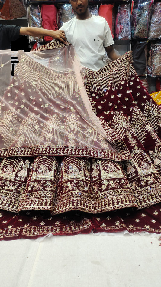 Lehenga de baile Doli Barat