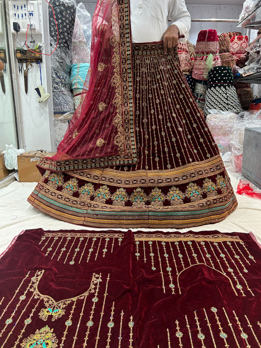 Lehenga nupcial