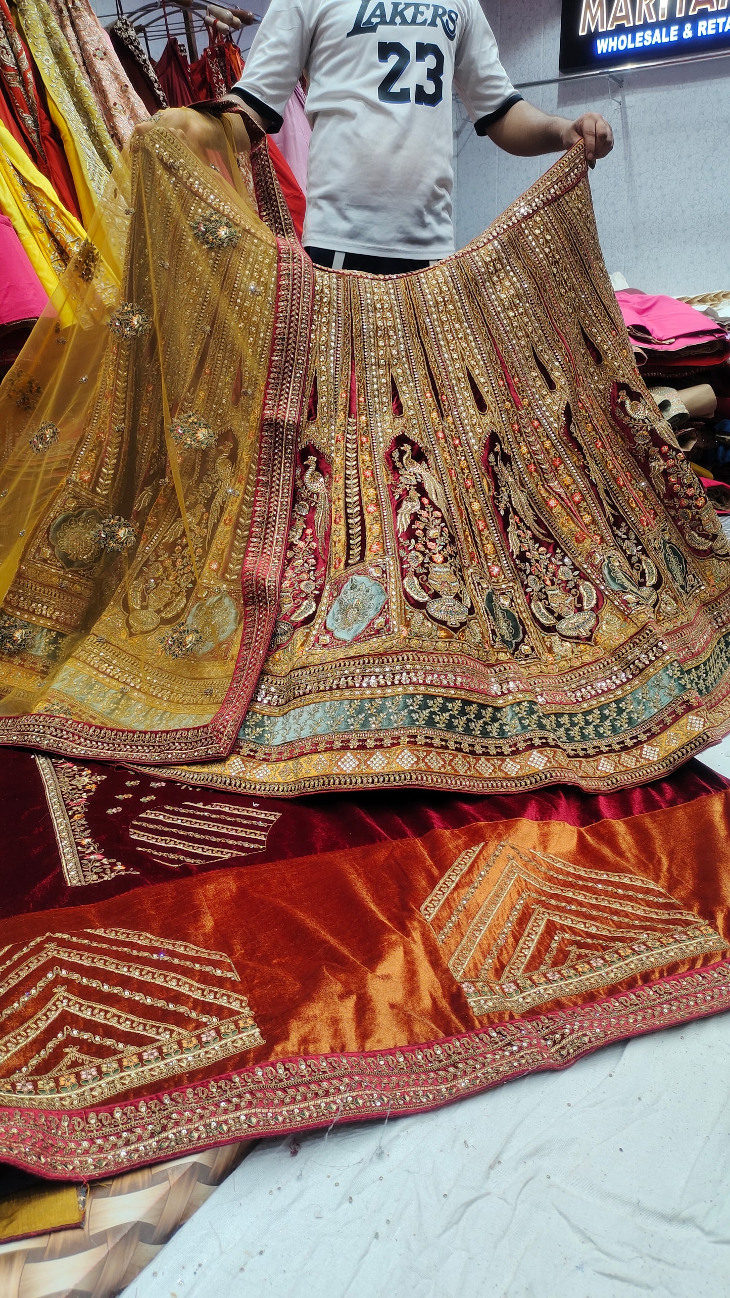 Designer lehenga