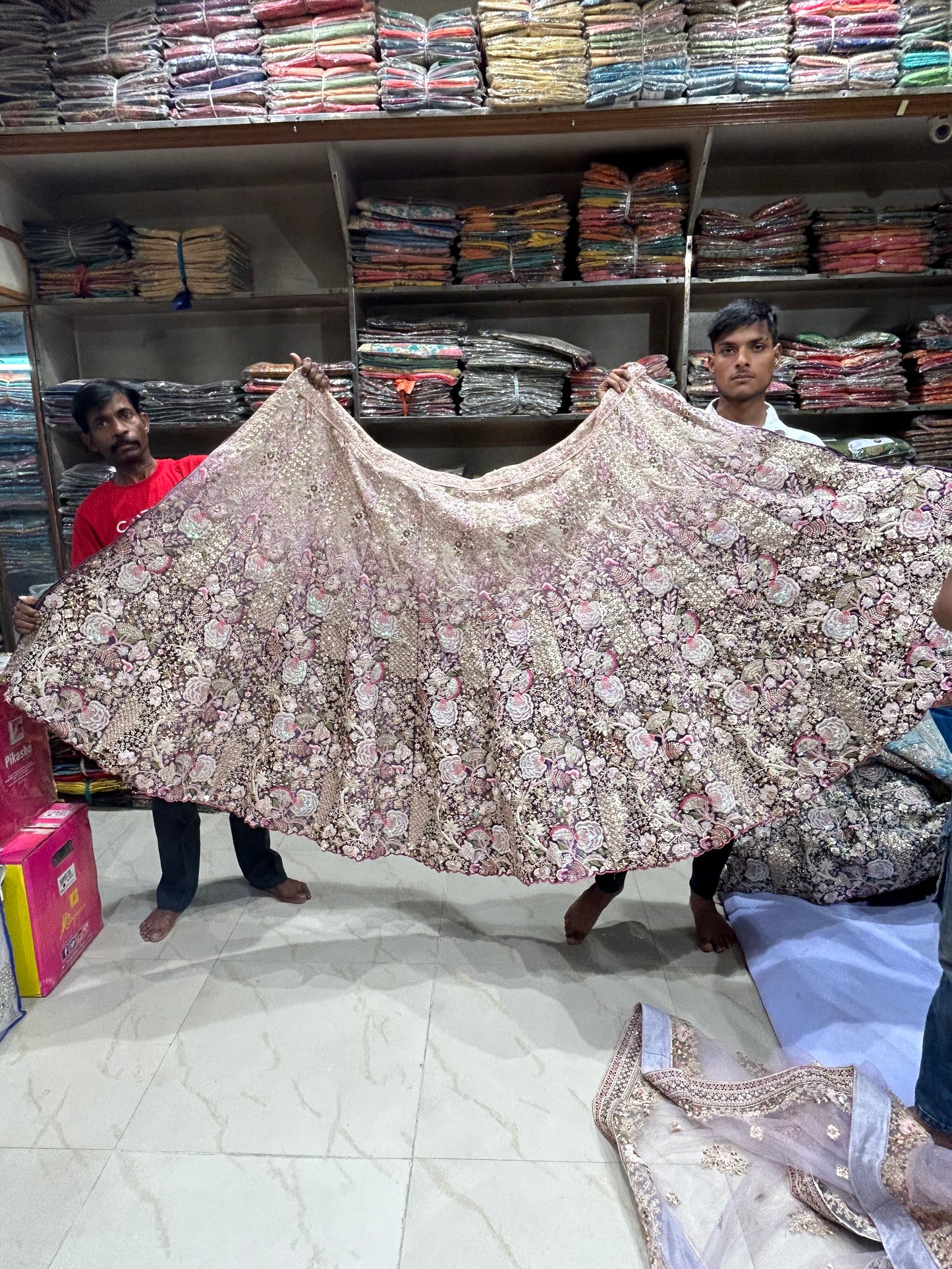 Awesome purple Lehenga