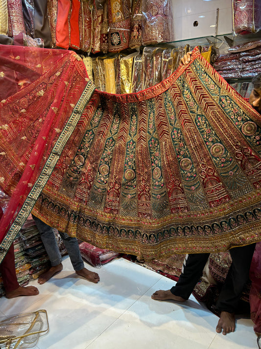 Bridal heavy Designer Lehenga