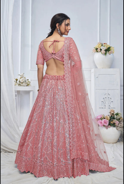 Pink Khoobsurat designer lehenga