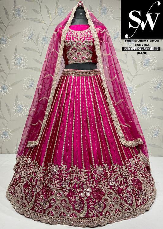 Stunning rani pink Lehenga