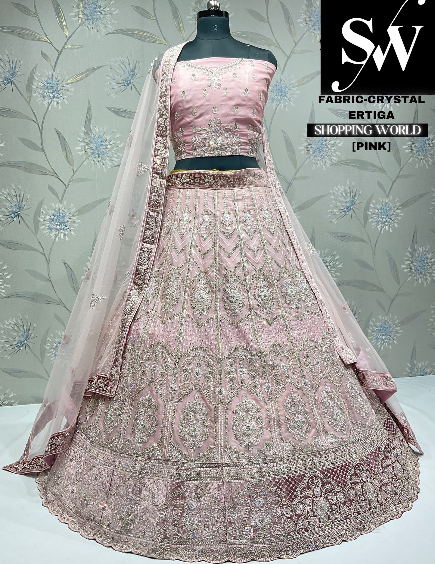 Fair baby pink Lehenga