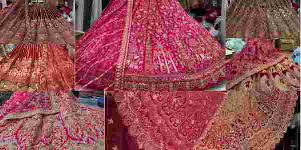 Red Bridal Lehenga