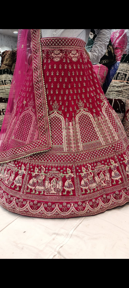 Lehenga de Doli Barat