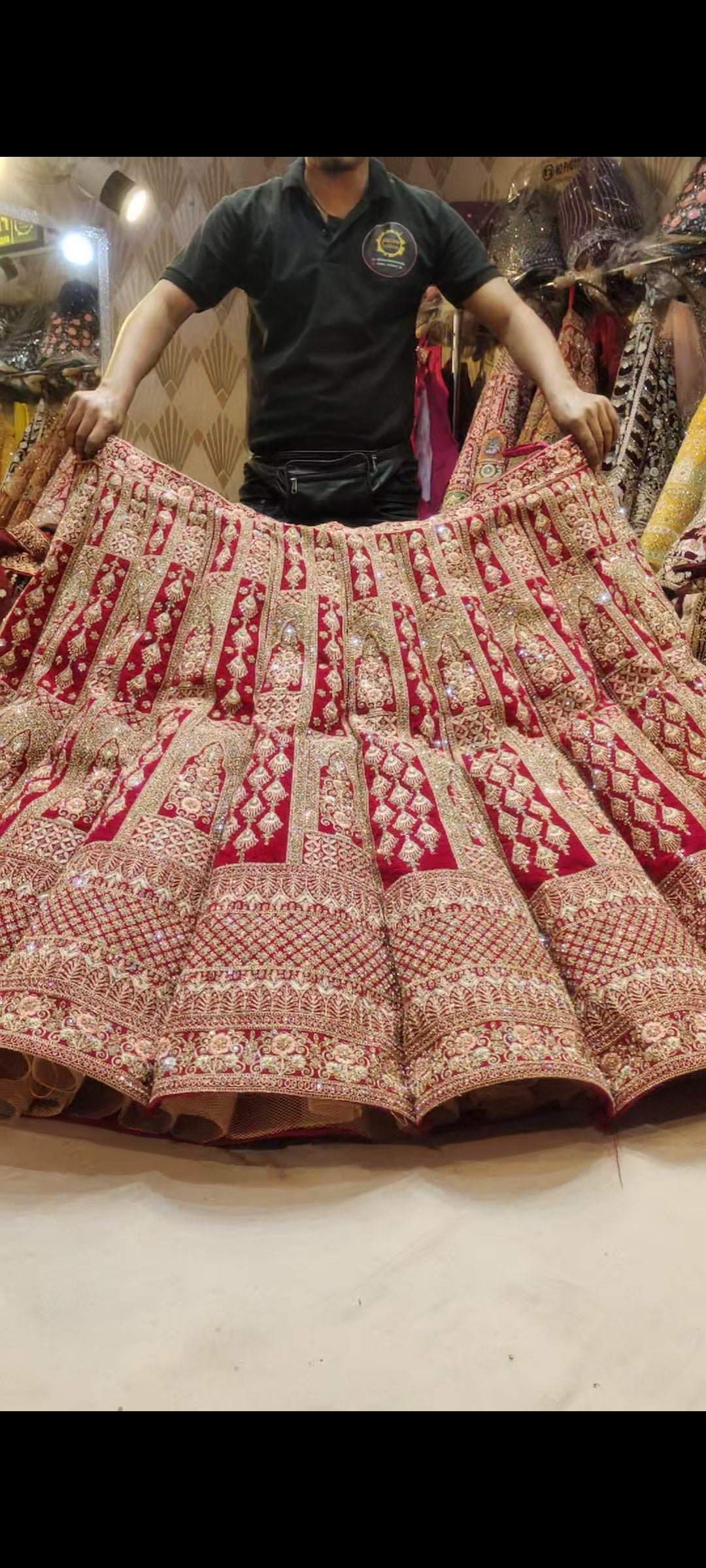 Ball Multi-Jhumka Lehenga