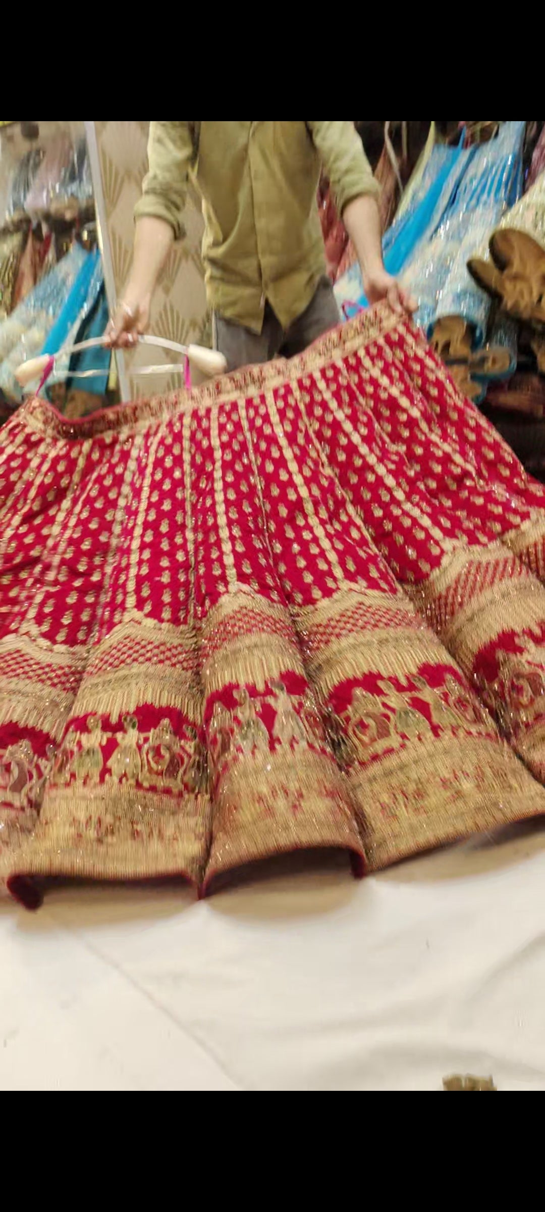 Red Doli Barat Lehenga