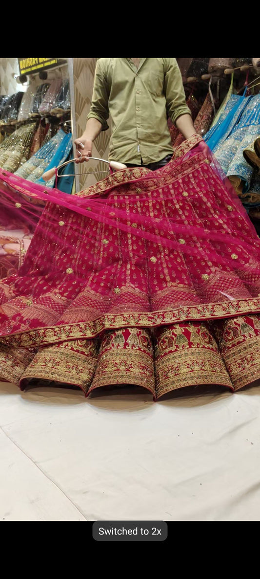 Red Doli Barat Lehenga