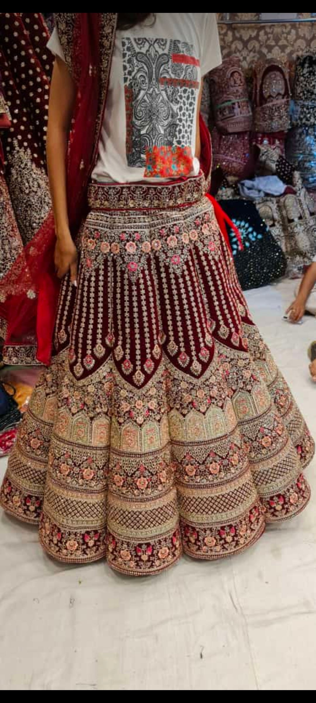 Ball Jhumka Lehenga