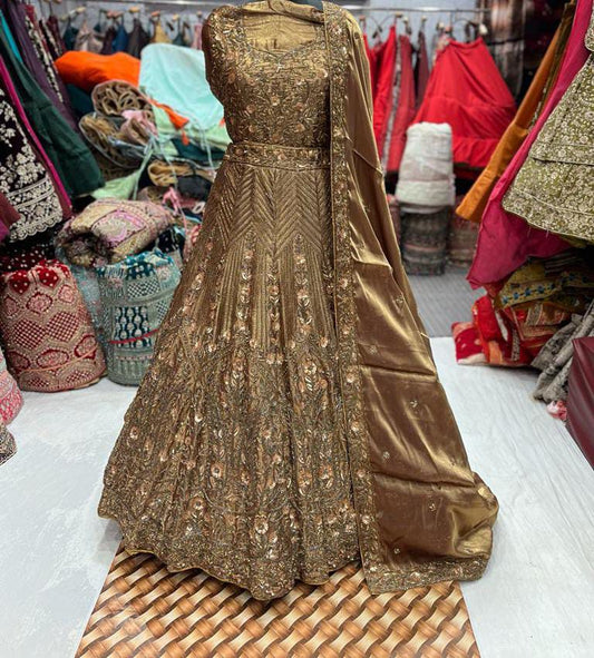 Amazing golden Lehenga