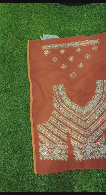 Orange Lehenga