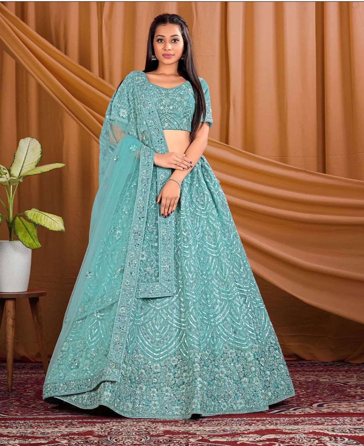 Gorgeous blue Lehenga