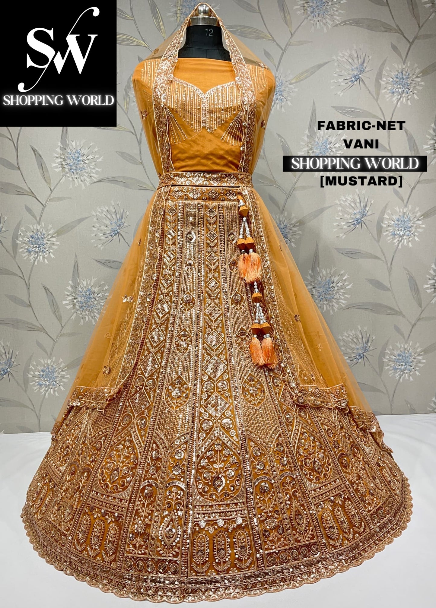 Awesome mustard lehenga